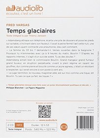Temps glaciaires: Livre audio 2 CD MP3 (French Edition)