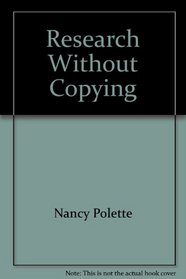 Research Without Copying