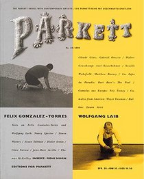 Parkett No. 39 Felix Gonzalez-Torres, Wolfgang Laib (Parkett)