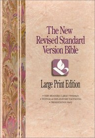 NRSV Large Print Bible