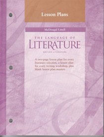 Lesson Plans (The Language of Literature: British Literature)