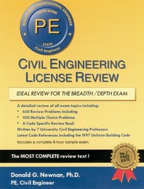 Civil Engineering License Review, 14th ed (Engineering Press at OUP)