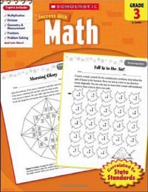 Scholastic Success with Math, Grade 3 (Scholastic Success with Workbooks: Math)