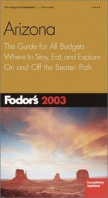 Fodor's Arizona 2003