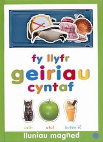 Fy Llyfr Geiriau Cyntaf (Lluniau Magned) (Welsh Edition)
