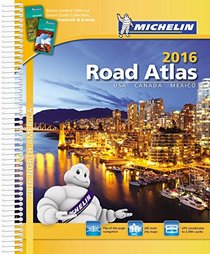 Michelin North America Road Atlas 2016 (Michelin Road Atlas)