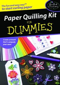 Paper Quilling Kit For Dummies (Book & Kit)