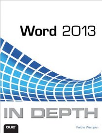 Word 2013 In Depth