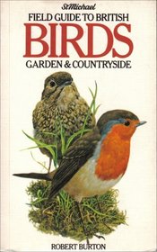Field Guide to British birds garden and Countryside