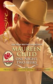 One Night, Two Heirs (Texas Cattleman's Club: The Showdown) (Harlequin Desire, No 2096)