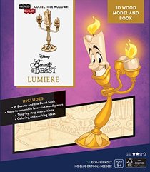 IncrediBuilds: Disney's Beauty and the Beast: Lumiere Deluxe Book and Model Set