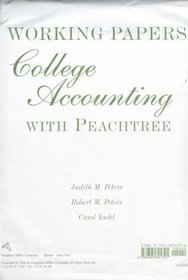 College Accounting With Peachtree: Working Papers