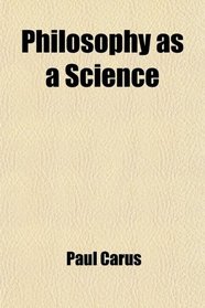 Philosophy as a Science