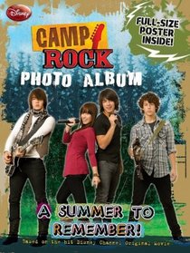 Camp Rock Photo Album with Full-Size Poster