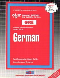 GRE German (Graduate Record Examination Series) (Graduate Record Examination Series, Gre-9)
