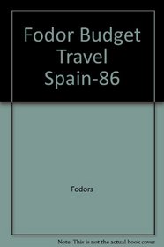 FD Bdgt Trvl Spain'86