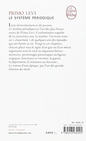 Le Systeme Periodique (Le Livre de Poche) (French Edition)