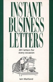 Instant Business Letters (Thorsons Business Series)