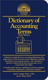 Dictionary of Accounting Terms (Dictionary of Accounting Terms)