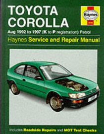 Toyota Corolla 1992-97 Service and Repair Manual (Haynes Service and Repair Manuals)
