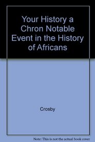 Your History a Chron Notable Event in the History of Africans
