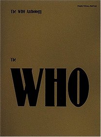 The Who Anthology: Piano/Vocal/Guitar