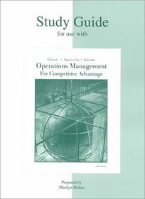 Study Guide for use with Production and Operations Management