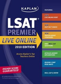 Kaplan LSAT 2010 Premier Live Online (Kaplan Lsat Premier Live)