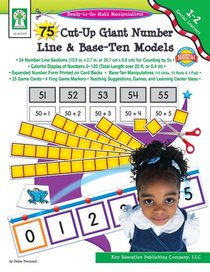 75 Cut-Up Giant Number Line and Base-Ten Models