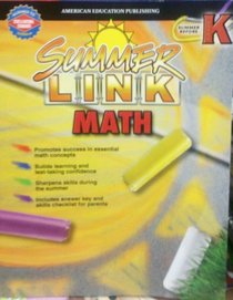 Summer Link Math, Preschool-Kindergarten
