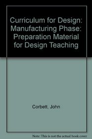 Curriculum for Design: Manufacturing Phase: Preparation Material for Design Teaching