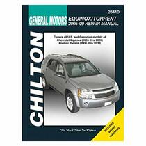 Chilton Compatible with CHEVROLET EQUINOX (05-17), GMC TERRAIN (10-17) & PONTIAC TORRENT (06-09) REPAIR MANUAL