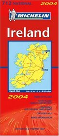 Michelin Ireland 2004 (Michlein Maps)