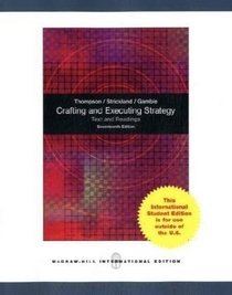 Crafting and Executing Strategy: Text and Readings