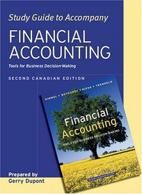 Financial Accounting, Study Guide: Tools for Business Decision-Making