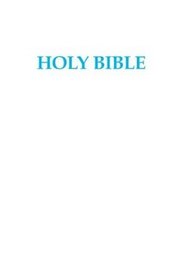 King James Version Pew Bible, White