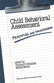 Child Behavioural Assessment (General Psychology S.)