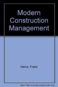 Modern Construction Management