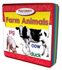 Farm Animals Play & Learn Foam Puzzle Book (Play & Learn Foam Puzzle Books)