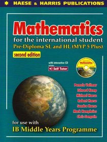 Pre Diploma SL and HL (MYP5 Plus): Mathematics for the International Student