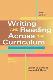 Writing and Reading Across the Curriculum, Brief Edition Plus NEW MyCompLab -- Access Card Package (5th Edition)