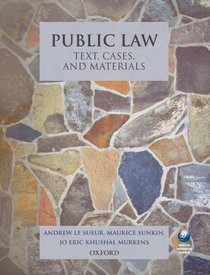 Public Law: Text, Cases, and Materials