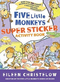 Five Little Monkeys Super Sticker Activity Book