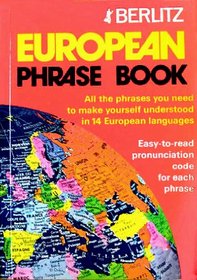 Berlitz European Phrase Book
