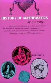 History of Mathematics, Vol. 1 (General Survey of the History of Elementary Mathematics)