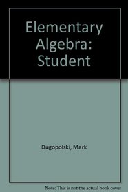 Elementary Algebra: Student