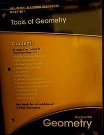 Geometry: Teaching Resources (Includes Chapter Support Files and Solution Key), Chapters 1-12 (Mathematics Geometry)