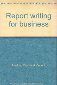 Report writing for business