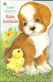 Fluffy,Baby Animals (Golden Sturdy Shape Board Books)
