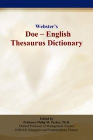 Websters Doe - English Thesaurus Dictionary